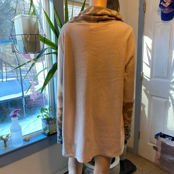 Honeyme Curvy Cowl Neck Soft Comfortable Pullover Sweater Women Size XL - Picture 2 of 6